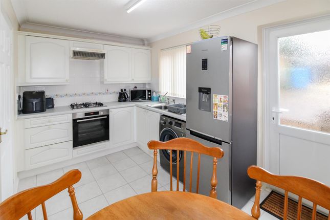 Terraced house for sale in Applegarth Close, Corby