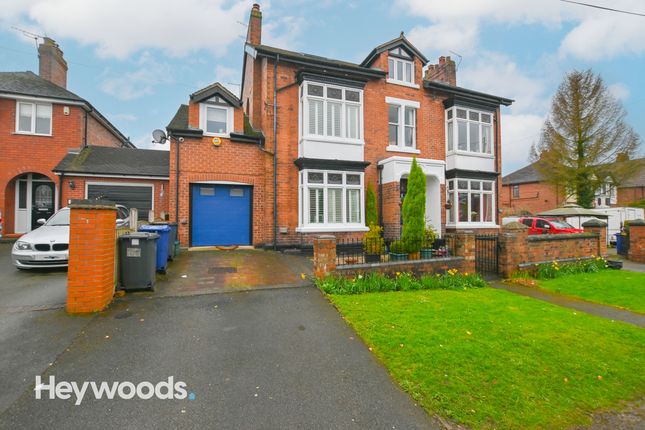 Semi-detached house for sale in High Street, Silverdale, Newcastle Under Lyme