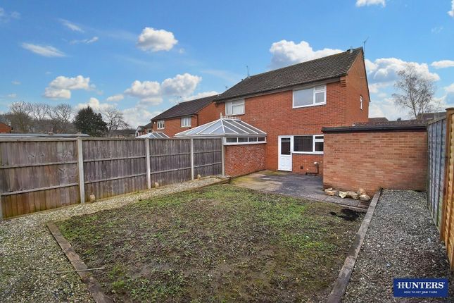 Semi-detached house for sale in Featherby Drive, Glen Parva, Leicester