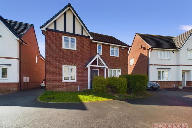 Detached house for sale in Moss Wood Court, New Broughton, Wrexham