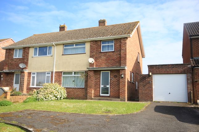 Semi-detached house for sale in Monmouth Road, Westonzoyland, Bridgwater