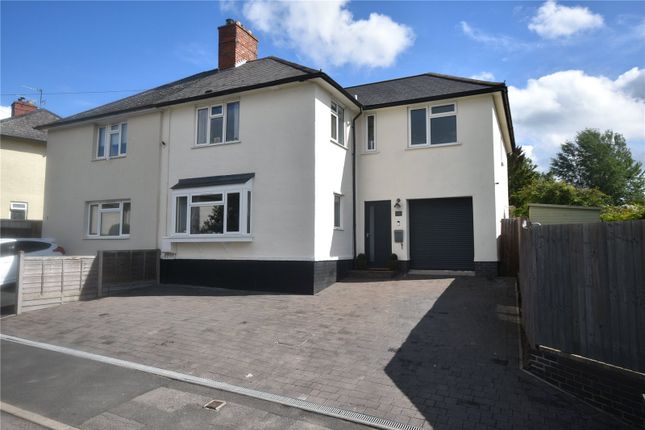 Semi-detached house for sale in Oatleys Crescent, Ledbury, Herefordshire