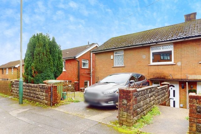 Thumbnail Semi-detached house to rent in Heol Fawr, Caerphilly