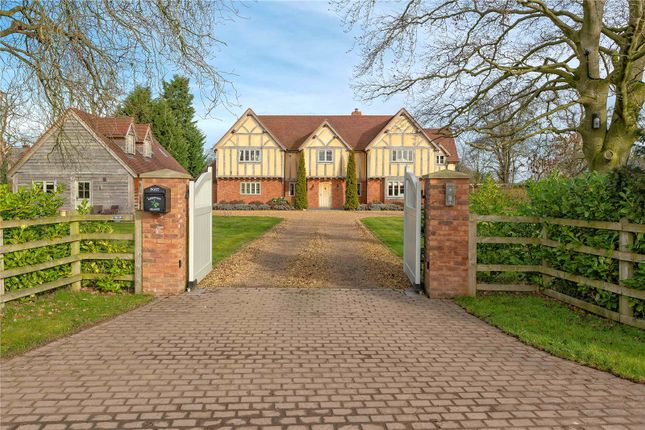 Thumbnail Detached house for sale in Hall Lane, Haughton, Tarporley, Cheshire