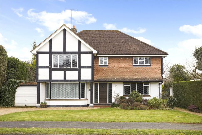 Thumbnail Detached house for sale in Charlwood Drive, Oxshott, Leatherhead, Surrey