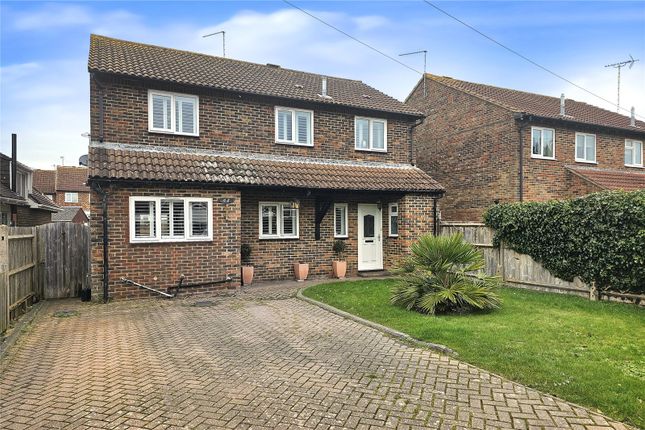 Thumbnail Detached house for sale in Woodlands Avenue, Rustington, Littlehampton, West Sussex