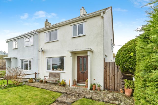 Semi-detached house for sale in Fuller Road, Perranporth, Cornwall