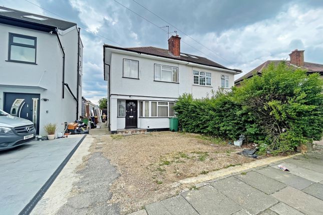Thumbnail Semi-detached house for sale in Kingshill Avenue, Northolt