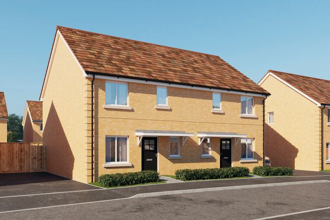 Thumbnail Semi-detached house for sale in "The Hillard" at Bridge Lane, Wimblington, March