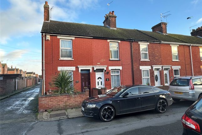 Thumbnail End terrace house for sale in Garfield Road, Great Yarmouth, Norfolk