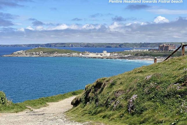 Detached house for sale in Pentire, Newquay, Cornwall