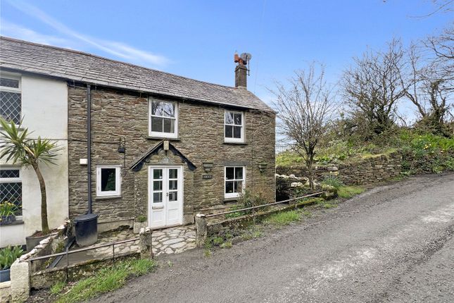 Thumbnail End terrace house for sale in Warbstow, Launceston, Cornwall