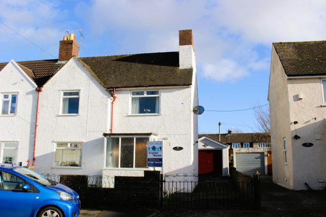 Thumbnail Semi-detached house for sale in Trebeferad, Boverton, Llantwit Major