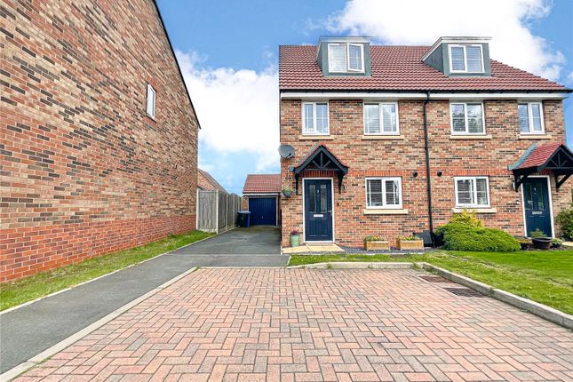 Thumbnail Semi-detached house for sale in Elson Vale, Tamworth, Staffordshire