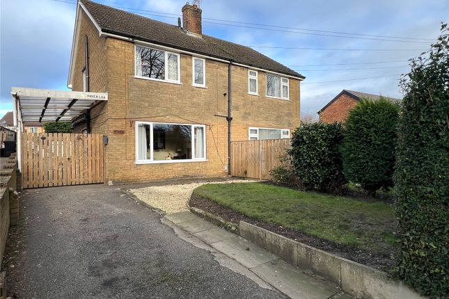 Thumbnail Semi-detached house for sale in Draycott Road, North Wingfield, Chesterfield, Derbyshire