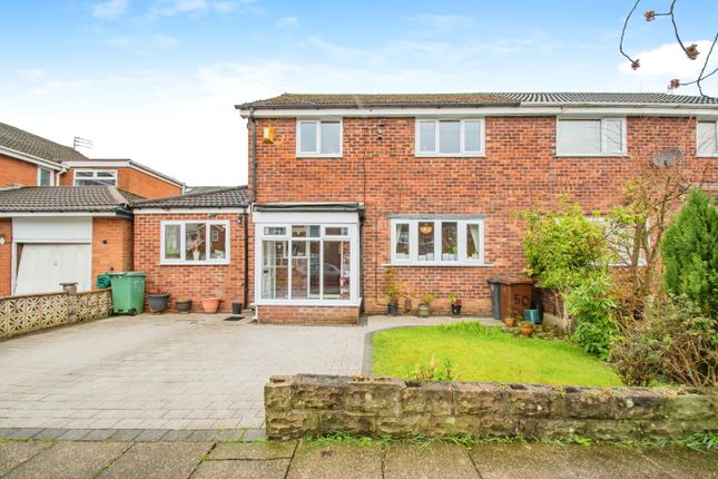 Thumbnail Semi-detached house for sale in Randale Drive, Sunnybank, Bury, Greater Manchester