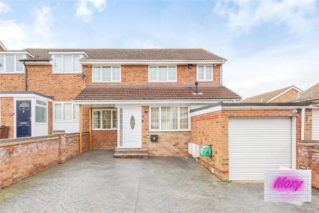 Thumbnail Semi-detached house for sale in Reedham Crescent, Cliffe Woods, Kent.