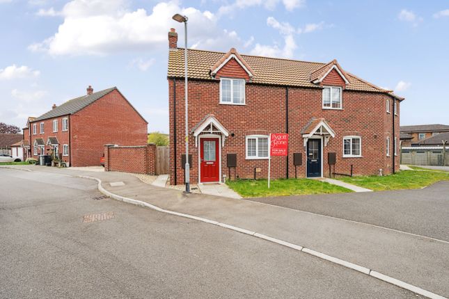 Thumbnail End terrace house for sale in 17 Cheviot Crescent, Coningsby, Lincoln