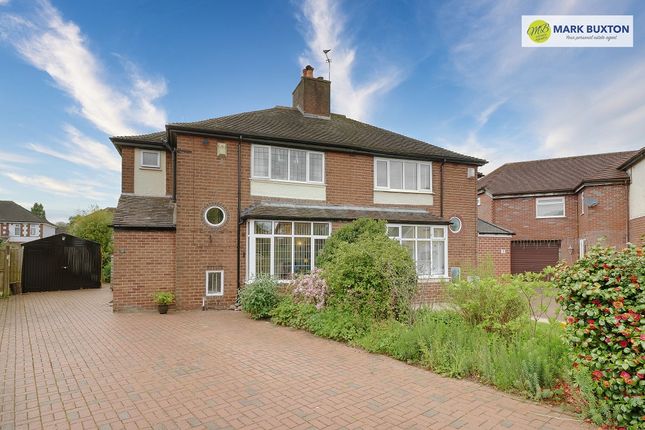 Thumbnail Semi-detached house for sale in St. Anthonys Drive, Westlands, Newcastle Under Lyme