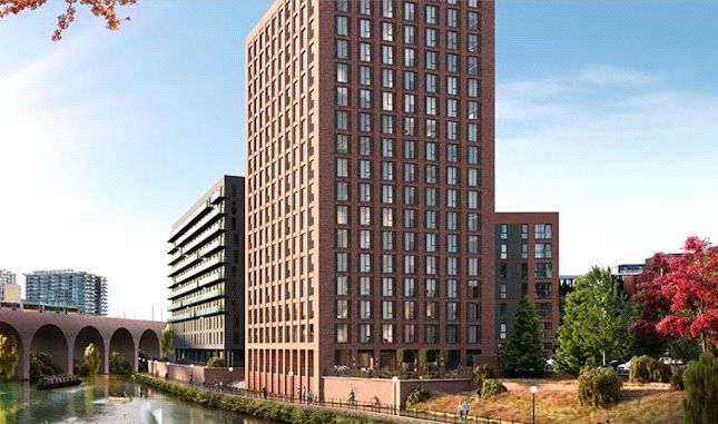1-bed flat on 607, Silkbank Wharf, Salford, £190,000