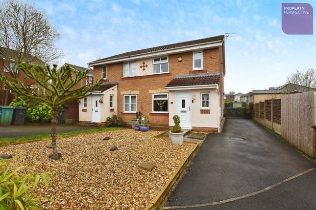 Thumbnail Semi-detached house for sale in Aldwyn Close, Radcliffe, Manchester