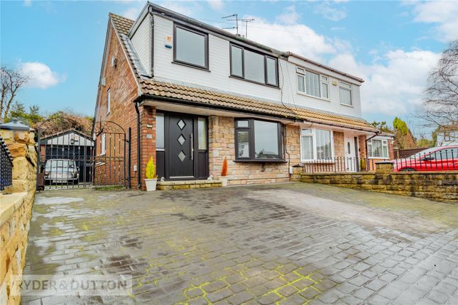 Semi-detached house for sale in Borrowdale Close, Royton, Oldham, Greater Manchester