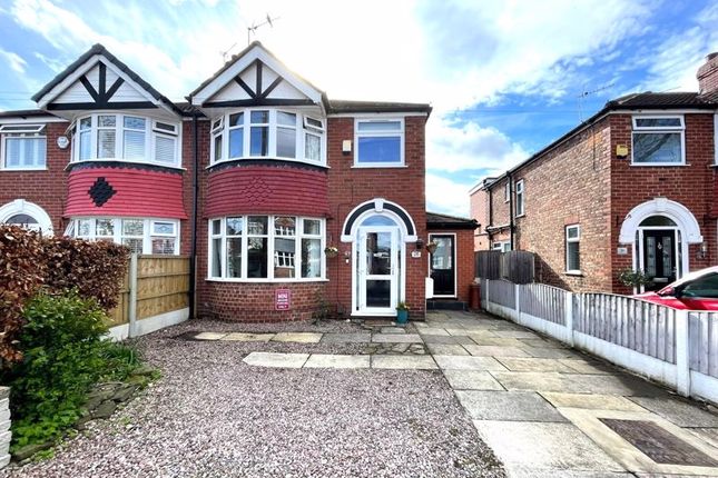 Thumbnail Semi-detached house for sale in Crofton Avenue, Timperley, Altrincham
