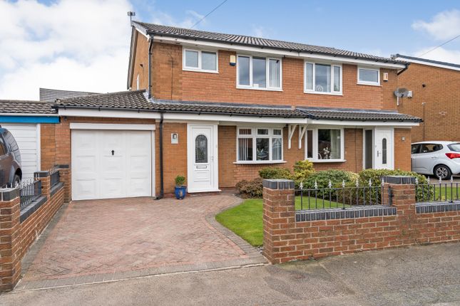 Thumbnail Semi-detached house for sale in Lancaster Drive, Little Lever, Bolton, Greater Manchester