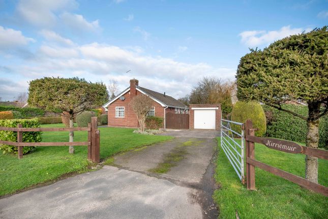 Thumbnail Detached bungalow for sale in Church Lane, Clarborough, Retford