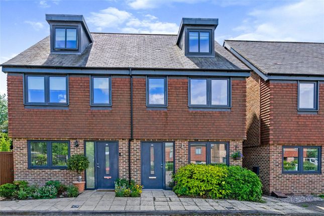 Thumbnail Semi-detached house for sale in The Moraine, Whittlesford, Cambridge