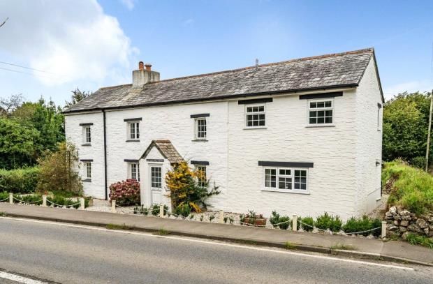 Detached house for sale in West Taphouse, Lostwithiel, Cornwall