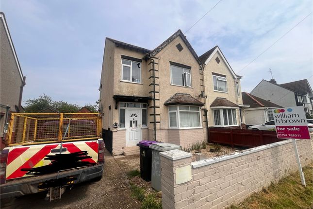Thumbnail Semi-detached house for sale in Winthorpe Avenue, Skegness