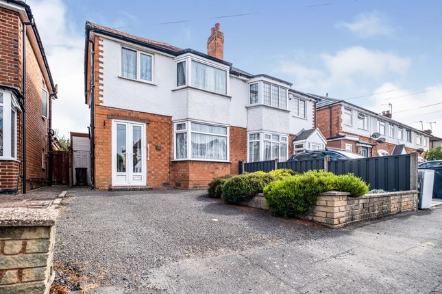 Thumbnail Semi-detached house for sale in Shakespeare Road, Shirley, Solihull, West Midlands