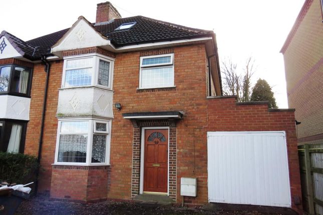 Thumbnail Semi-detached house to rent in Northfield Road, Birmingham