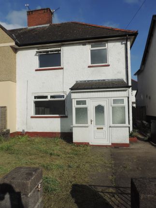 Thumbnail Semi-detached house to rent in Clydesmuir Road, Tremorfa, Cardiff