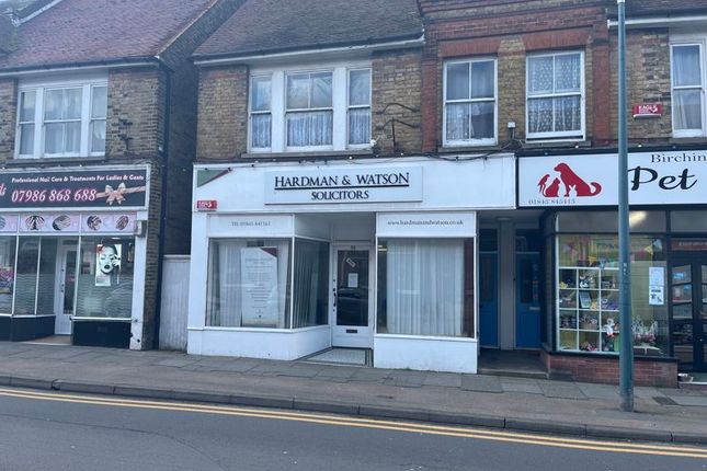 Retail premises to let in Station Road, Birchington