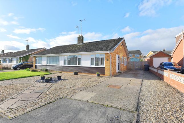 Thumbnail Semi-detached bungalow for sale in Hunterswood Way, Dunnington, York