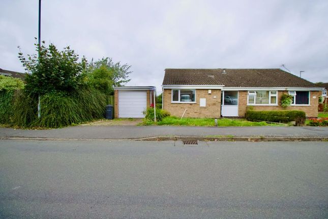 Thumbnail Semi-detached bungalow to rent in Blackburn Road, Barwell, Leicester