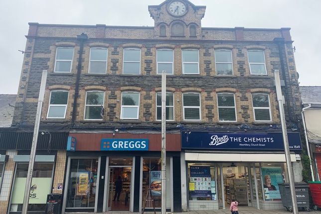Thumbnail Block of flats for sale in 12-15 Church Street, Abertillery, Gwent