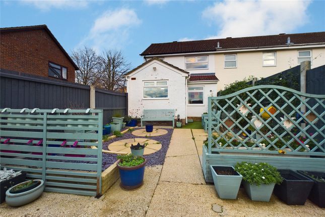 Thumbnail End terrace house for sale in Cornwall Court, Eaton Socon, St. Neots, Cambridgeshire