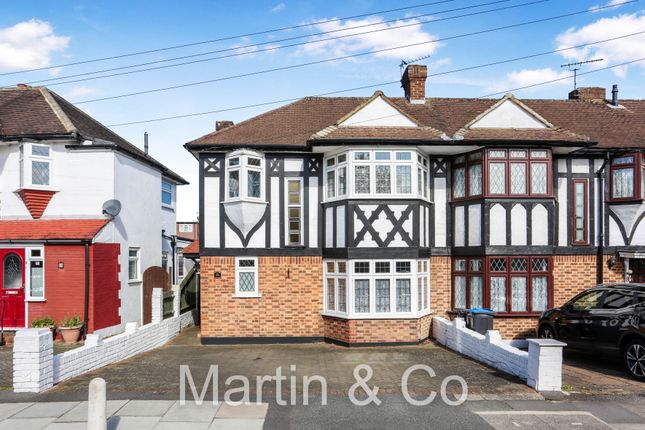 End terrace house to rent in Dudley Drive, Morden