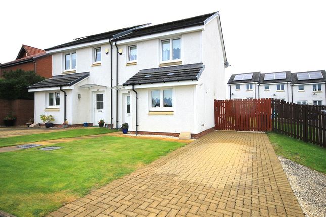Thumbnail Semi-detached house for sale in Delaney Wynd, Cleland, Motherwell