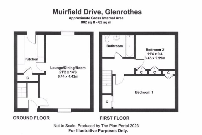 Terraced house for sale in Muirfield Drive, Glenrothes