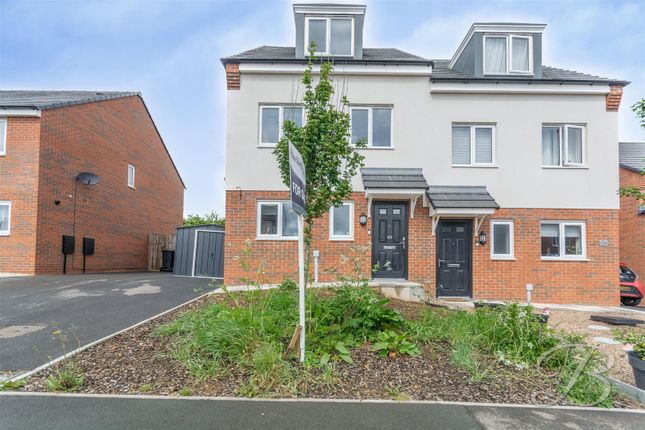 Thumbnail Semi-detached house for sale in Piper Street, Shirebrook, Mansfield
