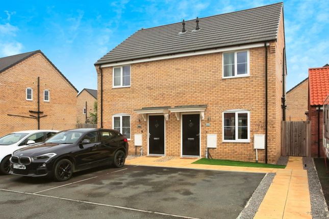 Thumbnail Semi-detached house for sale in Fincham Drive, Crowland, Peterborough