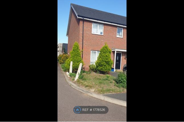 Thumbnail Semi-detached house to rent in Marquess Drive, Bletchley, Milton Keynes