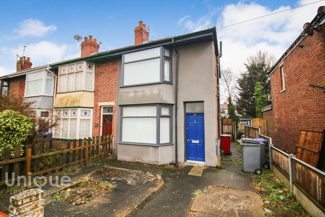 End terrace house for sale in Falkland Avenue, Blackpool