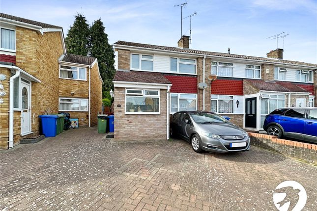 Thumbnail End terrace house for sale in Coombe Drive, Sittingbourne, Kent