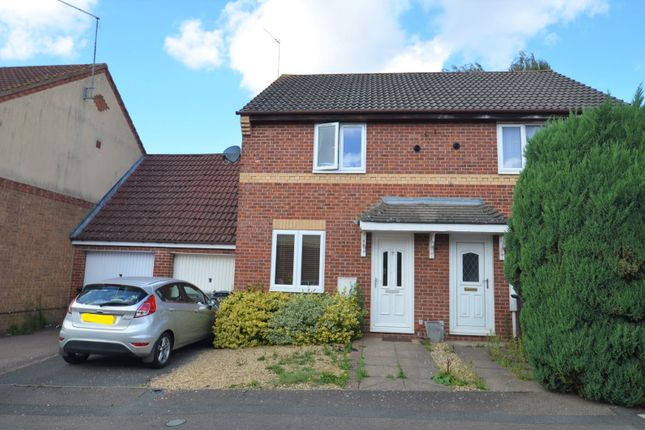 Thumbnail Semi-detached house to rent in Lupin Close, Kettering, Northamptonshire