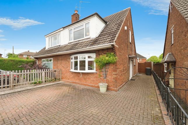 Thumbnail Semi-detached house for sale in Oxley Close, Shepshed, Loughborough